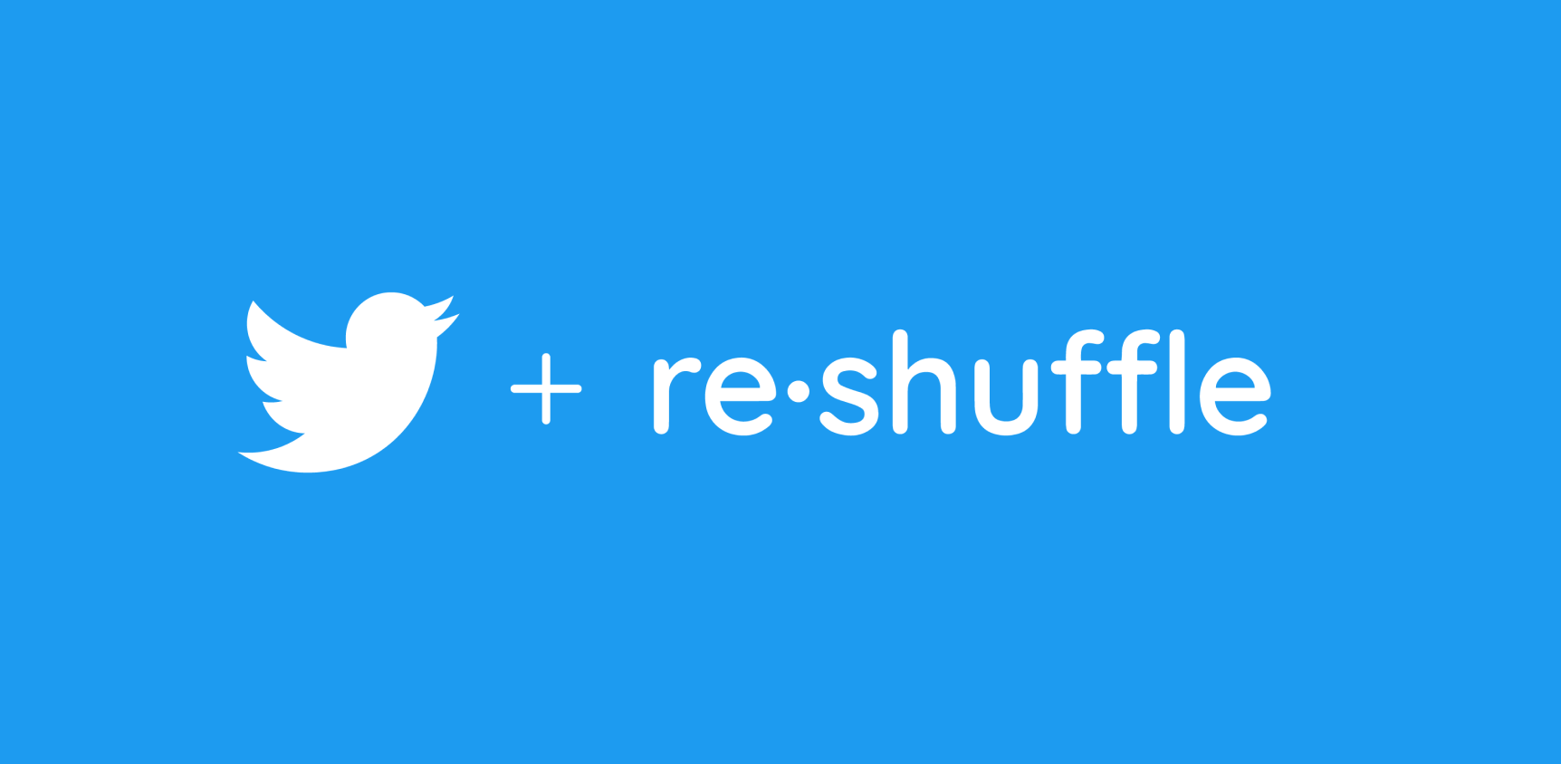 Cover Image for Reshuffle is joining Twitter!